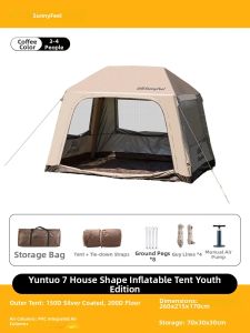 SUNNY FEEL | Automatic Quick-open Portable Inflatable Tent Thick Leak-proof
