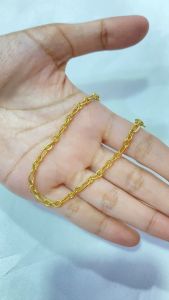 Noin Gelang Rantai Donat Titanium Sederhana Gelang Anti Karat