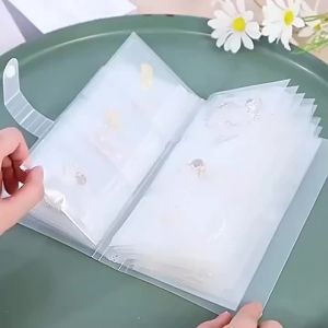 Jewelry Storage Book with 20 Bonus Anti-Oxidation Bags 160 Slots Transparent Jewelry Organizer Album for Earrings Rings Necklace