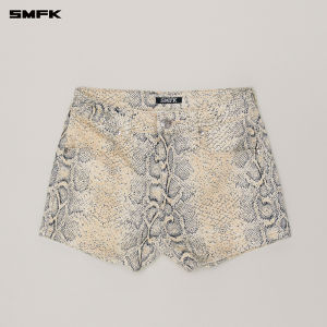 SMFK | Cross Dance Group Design Desert Camouflage Denim Shorts