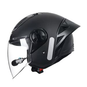 LS2 | 3/4 Seasonal Motorcycle Helmet 3C Certified With Large Spoiler