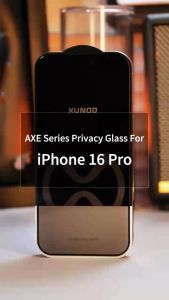 IPHONE 16 PRO MAX / 16 PRO / 16 PLUS / 16 XUNDD Full Privacy Tempered Glass Screen Protector
