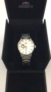 Đồng hồ nam Orient Classic Watch RA-AR010 máy lộ cơ automatic dự trữ năng lượng 40 tự động tích cót mặt kính cường lực chống xước chống nước 10 ATM dây thép đeo tay cáo cấp xuất xứ Nhật Bản chính hãng