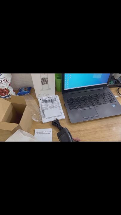 Máy quét mã vạch bluetooth không dây đọc Barcode 1D Qrcode kết nối được ...