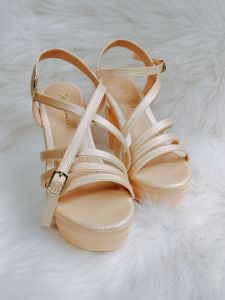 Sandanl xuồng nữ cao 12p  .Hậu khóa gài D1748_KA