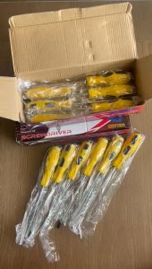 PROMO [GROSIR] HDT Obeng JH-21 6 Inch Plus Minus Gagang Karet 15 Cm