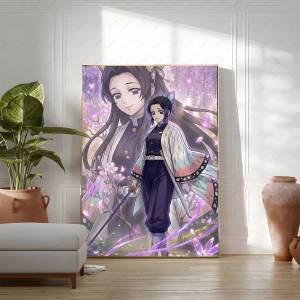 Bandai | Demon Slayer Anime Poster Inosuke Beast Breathing HD Canvas Wall Art Waterproof Print Home Decor Gift