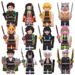 ตัวต่อของเล่นเด็ก ลายการ์ตูนดาบพิฆาตอสูร เซ็ตละ 6 ตัว/กล่อง สินค้าพร้อมส่ง ของเล่นเสริมทักษะ