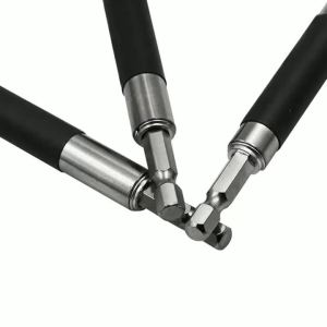 Bộ Dụng Cụ Dẫn Hướng Mũi Khoan Từ Tính 3 Món Kèm Đầu Nối Mũi Vặn Vít Lục Giác 1/4 Inch Thanh Nối Dài Và Bộ Chuyển Đổi Mũi Khoan Vặn Vít