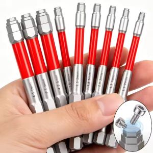 9Pcs Multi-Function Strong Magnetic Driver Bit Multi-Step Hex Head Socket Screwdriver Bit Electric Drill Hardware