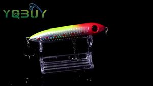 1 CÁI 10cm 12g Mồi Câu Bút Chì Nổi Mặt Nước Dùng Cho Câu Cá Biển Thích Hợp Cho Cá Mú Cá Đen Và Cá Đen Biển Phụ Kiện Câu Cá Biển Hồ Đầm Lầy.