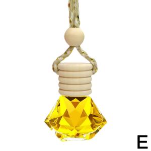 Car Hanging Aromatherapy Pendant Natural Essential Oil Auto Fragrance Ornament Long Lasting Light Scent Durable Car Accessory