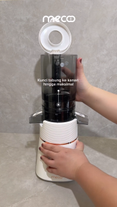 Promo Slow Juicer Mecoo Extra Big Mouth