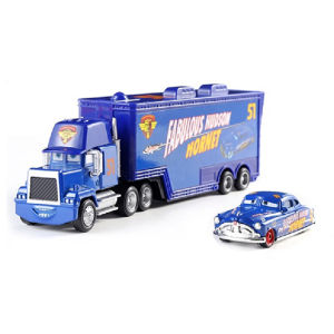 Takara Tomy | Hot Truck Lightning McQueen Mack Truck Doc Hudson Container Truck 1:55 Die Casting Model Cars Truck Toys Birthday Gifts