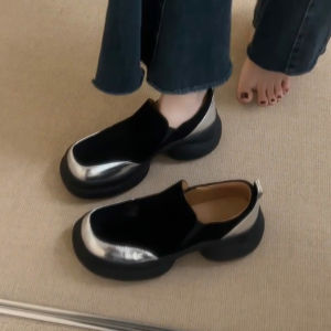 XIANNIWEI | New Round Toe Retro Flats Slip-On Loafers