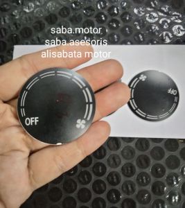 0Sticker putaran AC sticker timbul xpander/cross all new Nissan livina ori