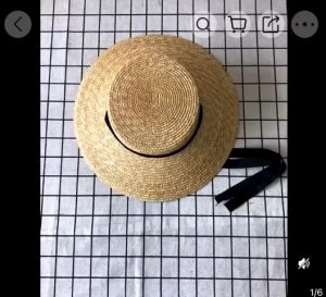 Topi Pantai Wanita Pelindung UV - Summerhat Pantai Import T90