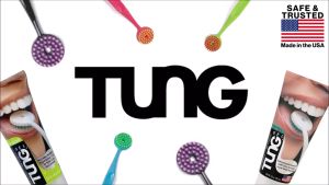 TUNG Brush for Kids - Children’s Tongue Cleaner Brush (Colors vary)