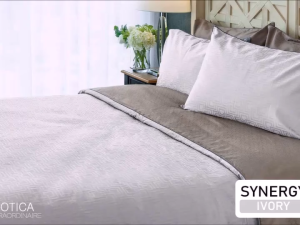 EXOTICA ผ้าปูที่นอน/ปลอกผ้านวม/ผ้านวม/ปลอกหมอนหนุน/ปลอกหมอนข้าง/ปลอกหมอนบอดี้ ลาย Synergy ที่นอน 6 ฟุต(คิงไซส์) / 5 ฟุต(ควีนไซส์) / 3.5 ฟุต(ทวินไซส์)