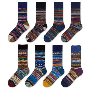 UPMORN | Thick Warm Colored Retro Style Boot Socks