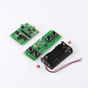 Bộ Thu Điều Khiển Từ Xa Không Dây 4 Kênh 2.4G 10A Dòng Điện Cao Cho Đồ Chơi Ô Tô Thuyền Mô Hình Xe Tăng Bảng Truyền Dẫn Ổn Định