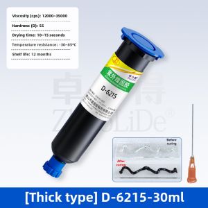 ZHUOLIDE | Color Changing UV Curable Adhesive For Welding Protection And Wire Fixation