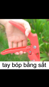 Kéo Cắt Cành Hái Quả Trên Cao Dài 3M-4M-5M Kèm Cưa Đa Năng Cán 3 Đoạn Hợp Kim Nhôm Dày 4mm Bền Chắc Chịu Tải 8Kg