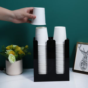 Dedicated for Milk Tea Shops Cup Holder Disposable Cup Holder Paper Cup Holder Net Red Coffee Acrylic Multifunctional Holder