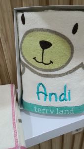 Terry Palmer luxury Handuk Anak TP Bear ukuran 60 x 120 cm