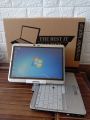laptop hp core i5 2760p second layar bisa di putar 12 inci. 