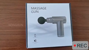Mini Massage Gun – 6-Speed Muscle Relaxation Massager with 4 Heads for Foot Neck & Body (Malaysian spot)