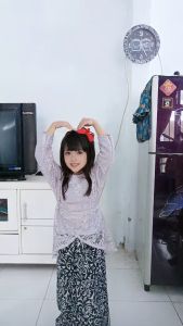 KEBAYA BROKAT KIMONO / BAJU KEBAYA PESTA ANAK/SET BRUKAT ANAK