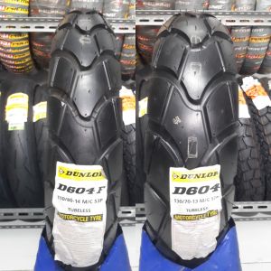Ban DUNLOP D604 Trailmax Paket Skutik 110/80-14 Rim 14 dan 130/70-13 Rim 13 Ban Motor Honda ADV dll