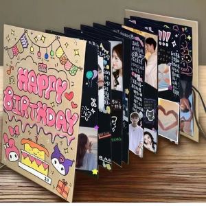 JIFANPAUL | Foldable DIY Photo Album Blank Creative Gift