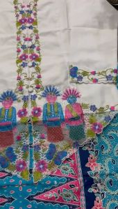 Setelan Kebaya Encim Anak Motif Betawi Bordir Cantik - Baju Anak Usia 5-12 Tahun