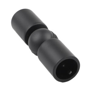 304 Stainless Steel Rod Corner Connector for Bay Window Adjustable Elbow Connector for Customizable Curtain Rod Setups