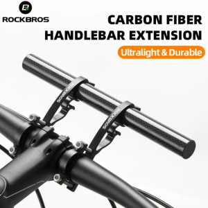 【Giao hàng địa phương】ROCKBROS Bộ Mở Rộng Tay Lái Bằng Sợi Carbon Bộ Mở Rộng Tay Lái Xe Đạp Leo Núi Đa Năng Chất Lượng Cao Giá Nối Dài Cốt Yên Xe Đạp Đường Trường Siêu Nhẹ