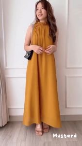 LONGDRESS HALTER WEDDING / DRESS PESTA / DRESS PARTY / DRESS BRIDESMAID / DRESS KONDANGAN