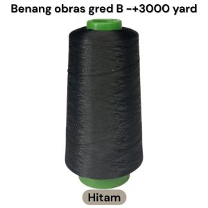 Benang Obras Varian warna polyster (gred-b ) per 5 kones