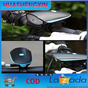 (COD dalam Stok Dikirim Dari Jakarta)lampu sepeda dan KLAKSON elektrik rechargeable