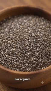 Ketogenius Kitchen Organic Chia Seeds 500g/ 250g Biji Chia - Organic Keto Friendly Diabetes Friendly Gluten Free