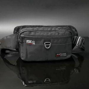 Black Hammer Men Waist Bag 8081