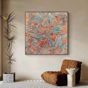 Abstract Art Wall Hanging Square
