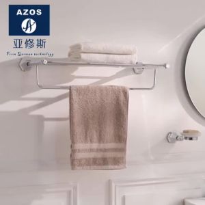 AZOS | European Titanium Gold Full Copper Bathroom Accessories Set