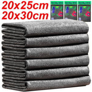 Thickened Magic Cleaning Cloth Watermark Free Glass Wiping Cloth Reusable Microfiber Car Window Glass Towel