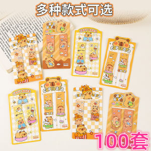 Creative Gift Bookmarks Magnetism Capybara Cartoon Design Kindergarten Primary School Childrens Reward Prizes Small Gifts