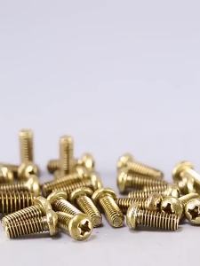 BAIRUITE | Brass Cross Round Head Screws Half Dome Small Screws
