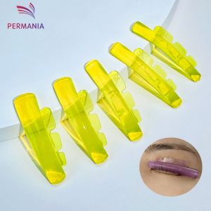 Bộ Dụng Cụ Làm Xoăn Mi PERMANIA 5 Cặp Mi Giả Silicon U-Curl Nâng Mi 3D Phụ Kiện Uốn Mi Que Giữ Mi Mi Giả Dính Dụng Cụ Trang Điểm