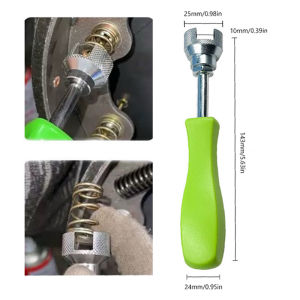 SEAMETAL 5.7 Inch Car Brake Repair Install Tool Hold Down Washer Spring Shoe Compressor Brake Spring Washer Worker