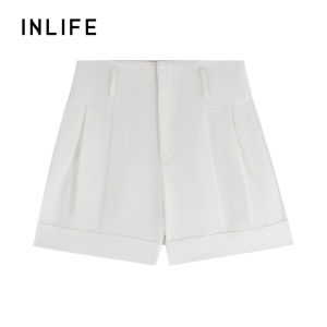 INLIFE | Commute Loose High-waist Straight Pants